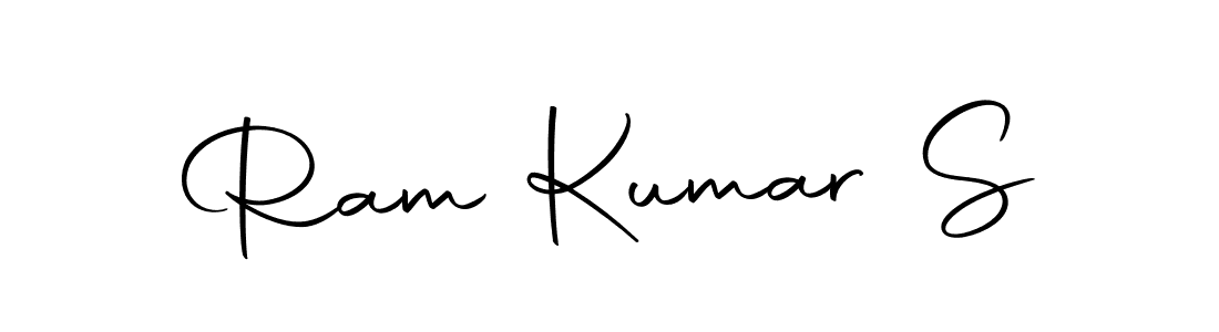 How to make Ram Kumar S name signature. Use Autography-DOLnW style for creating short signs online. This is the latest handwritten sign. Ram Kumar S signature style 10 images and pictures png