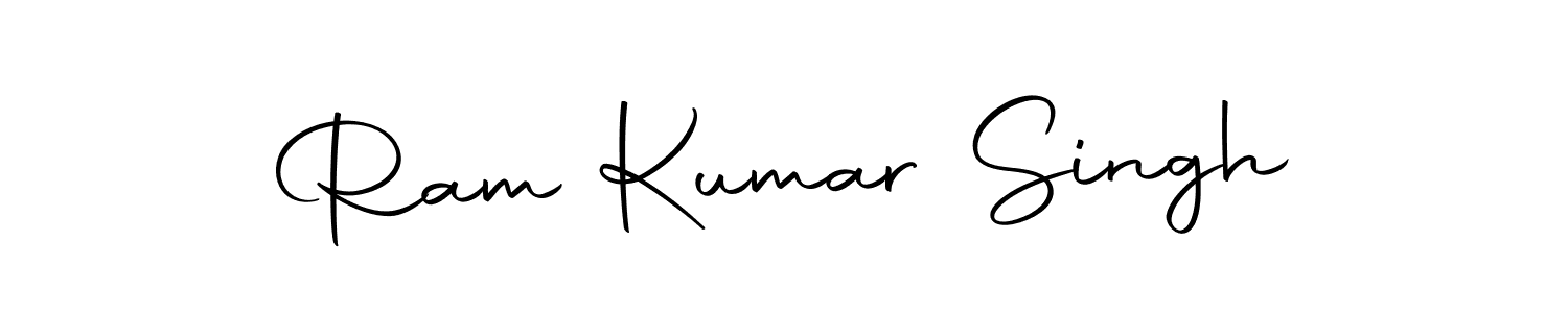 Design your own signature with our free online signature maker. With this signature software, you can create a handwritten (Autography-DOLnW) signature for name Ram Kumar Singh. Ram Kumar Singh signature style 10 images and pictures png