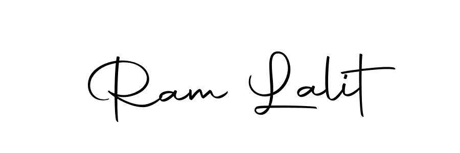 How to make Ram Lalit signature? Autography-DOLnW is a professional autograph style. Create handwritten signature for Ram Lalit name. Ram Lalit signature style 10 images and pictures png