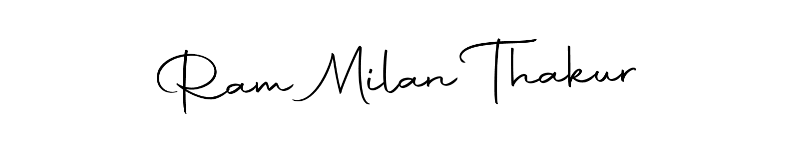 This is the best signature style for the Ram Milan Thakur name. Also you like these signature font (Autography-DOLnW). Mix name signature. Ram Milan Thakur signature style 10 images and pictures png