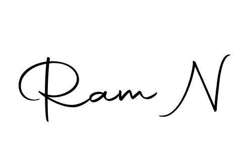 The best way (Autography-DOLnW) to make a short signature is to pick only two or three words in your name. The name Ram N include a total of six letters. For converting this name. Ram N signature style 10 images and pictures png