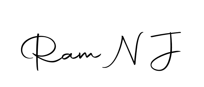 It looks lik you need a new signature style for name Ram N J. Design unique handwritten (Autography-DOLnW) signature with our free signature maker in just a few clicks. Ram N J signature style 10 images and pictures png