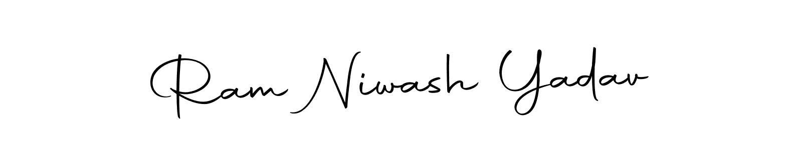 The best way (Autography-DOLnW) to make a short signature is to pick only two or three words in your name. The name Ram Niwash Yadav include a total of six letters. For converting this name. Ram Niwash Yadav signature style 10 images and pictures png