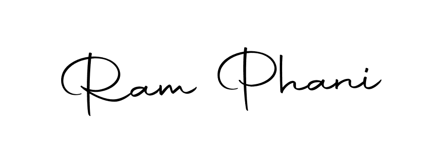 You should practise on your own different ways (Autography-DOLnW) to write your name (Ram Phani) in signature. don't let someone else do it for you. Ram Phani signature style 10 images and pictures png