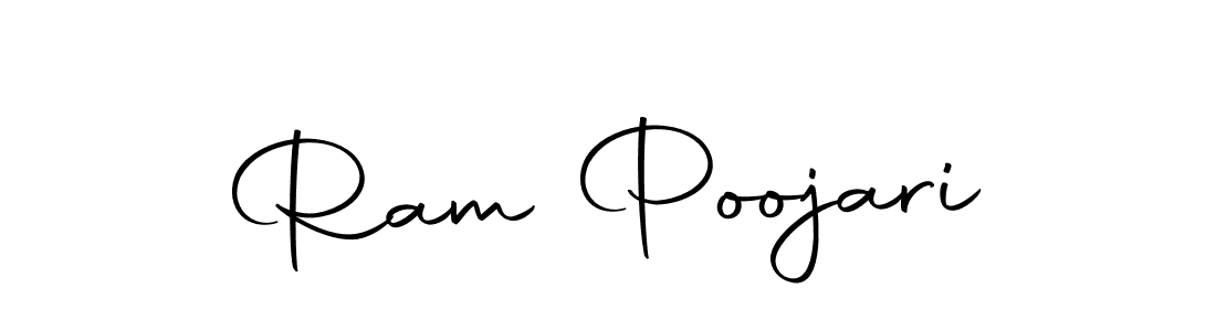 Create a beautiful signature design for name Ram Poojari. With this signature (Autography-DOLnW) fonts, you can make a handwritten signature for free. Ram Poojari signature style 10 images and pictures png
