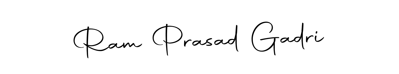 if you are searching for the best signature style for your name Ram Prasad Gadri. so please give up your signature search. here we have designed multiple signature styles  using Autography-DOLnW. Ram Prasad Gadri signature style 10 images and pictures png