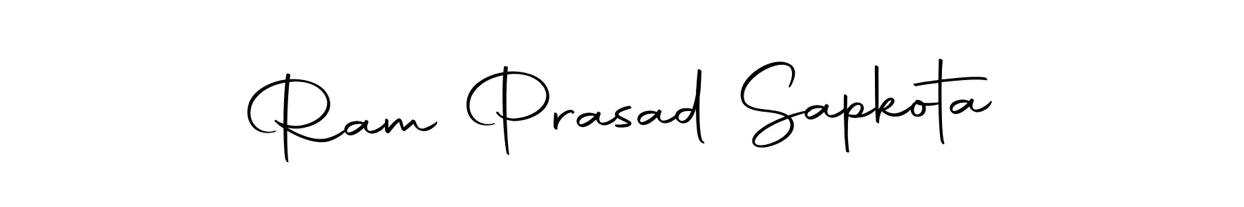 Ram Prasad Sapkota stylish signature style. Best Handwritten Sign (Autography-DOLnW) for my name. Handwritten Signature Collection Ideas for my name Ram Prasad Sapkota. Ram Prasad Sapkota signature style 10 images and pictures png