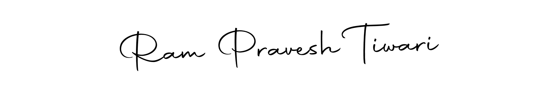 Create a beautiful signature design for name Ram Pravesh Tiwari. With this signature (Autography-DOLnW) fonts, you can make a handwritten signature for free. Ram Pravesh Tiwari signature style 10 images and pictures png