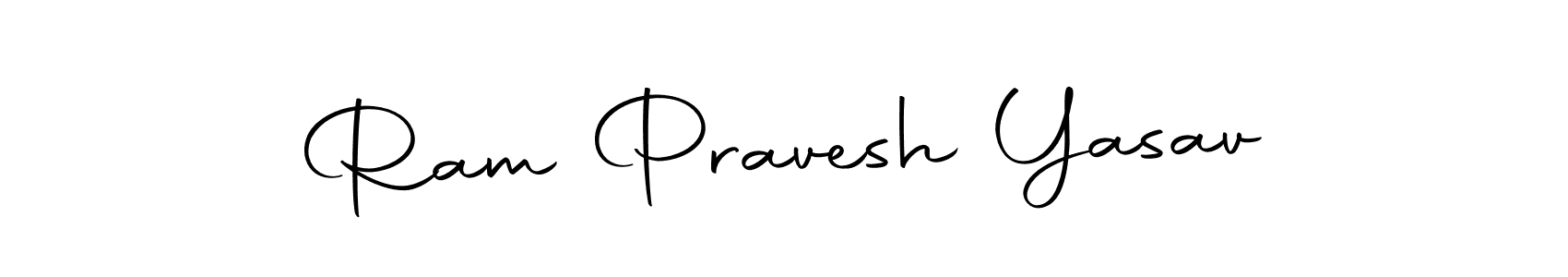You should practise on your own different ways (Autography-DOLnW) to write your name (Ram Pravesh Yasav) in signature. don't let someone else do it for you. Ram Pravesh Yasav signature style 10 images and pictures png