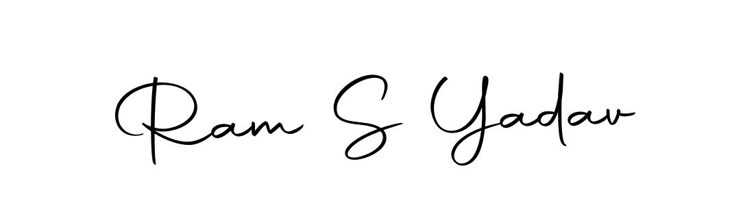 Ram S Yadav stylish signature style. Best Handwritten Sign (Autography-DOLnW) for my name. Handwritten Signature Collection Ideas for my name Ram S Yadav. Ram S Yadav signature style 10 images and pictures png