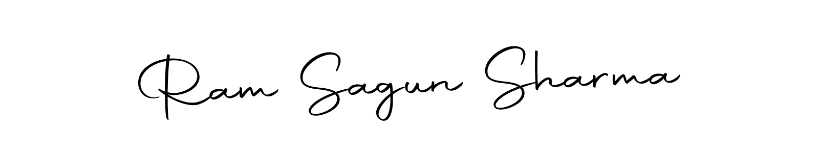Design your own signature with our free online signature maker. With this signature software, you can create a handwritten (Autography-DOLnW) signature for name Ram Sagun Sharma. Ram Sagun Sharma signature style 10 images and pictures png
