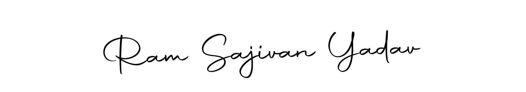 Autography-DOLnW is a professional signature style that is perfect for those who want to add a touch of class to their signature. It is also a great choice for those who want to make their signature more unique. Get Ram Sajivan Yadav name to fancy signature for free. Ram Sajivan Yadav signature style 10 images and pictures png