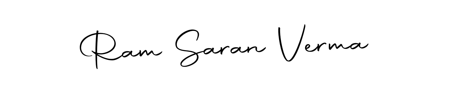 Once you've used our free online signature maker to create your best signature Autography-DOLnW style, it's time to enjoy all of the benefits that Ram Saran Verma name signing documents. Ram Saran Verma signature style 10 images and pictures png