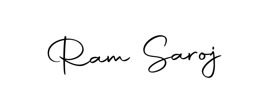 How to make Ram Saroj signature? Autography-DOLnW is a professional autograph style. Create handwritten signature for Ram Saroj name. Ram Saroj signature style 10 images and pictures png