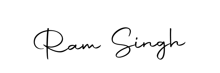 Design your own signature with our free online signature maker. With this signature software, you can create a handwritten (Autography-DOLnW) signature for name Ram Singh. Ram Singh signature style 10 images and pictures png