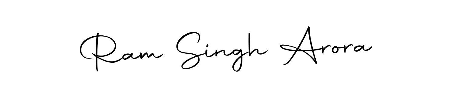 Make a short Ram Singh Arora signature style. Manage your documents anywhere anytime using Autography-DOLnW. Create and add eSignatures, submit forms, share and send files easily. Ram Singh Arora signature style 10 images and pictures png