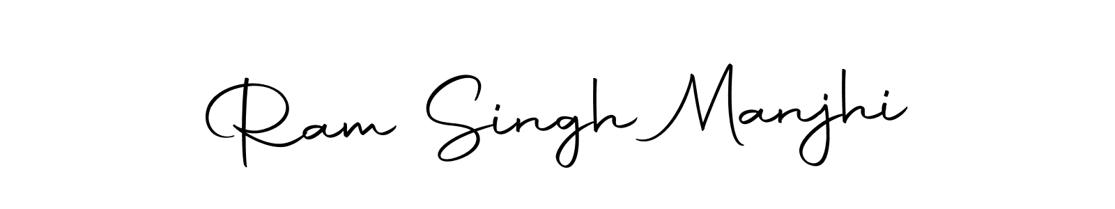 Use a signature maker to create a handwritten signature online. With this signature software, you can design (Autography-DOLnW) your own signature for name Ram Singh Manjhi. Ram Singh Manjhi signature style 10 images and pictures png