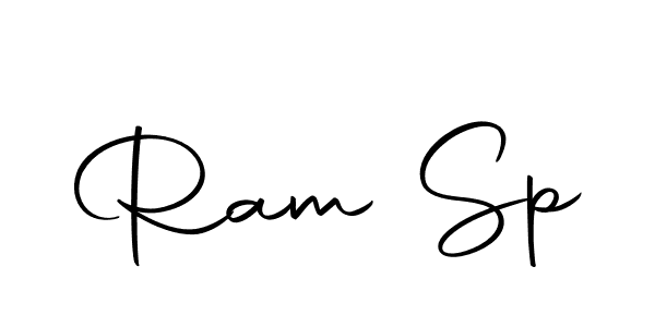 How to make Ram Sp signature? Autography-DOLnW is a professional autograph style. Create handwritten signature for Ram Sp name. Ram Sp signature style 10 images and pictures png