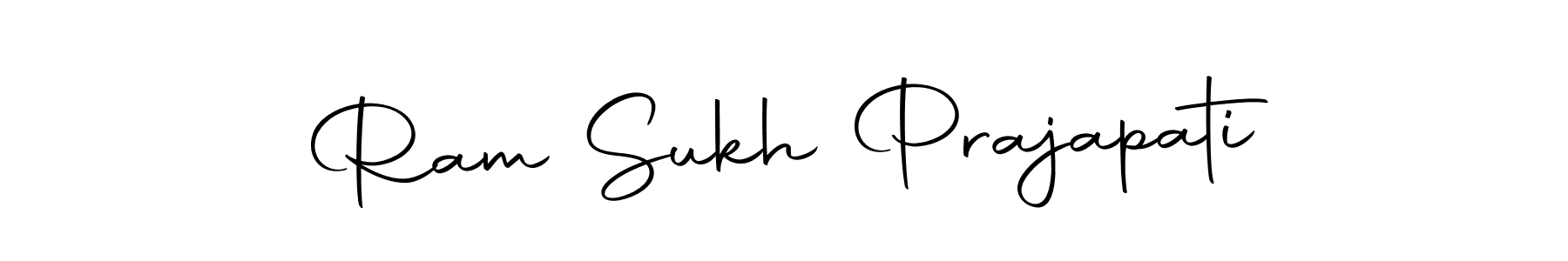 Ram Sukh Prajapati stylish signature style. Best Handwritten Sign (Autography-DOLnW) for my name. Handwritten Signature Collection Ideas for my name Ram Sukh Prajapati. Ram Sukh Prajapati signature style 10 images and pictures png