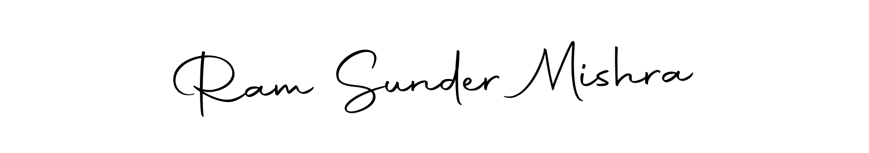 Design your own signature with our free online signature maker. With this signature software, you can create a handwritten (Autography-DOLnW) signature for name Ram Sunder Mishra. Ram Sunder Mishra signature style 10 images and pictures png