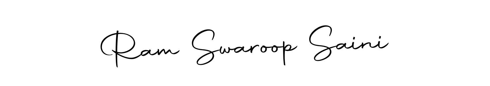 Similarly Autography-DOLnW is the best handwritten signature design. Signature creator online .You can use it as an online autograph creator for name Ram Swaroop Saini. Ram Swaroop Saini signature style 10 images and pictures png