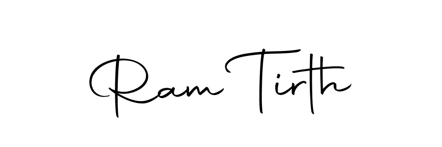 How to make Ram Tirth signature? Autography-DOLnW is a professional autograph style. Create handwritten signature for Ram Tirth name. Ram Tirth signature style 10 images and pictures png