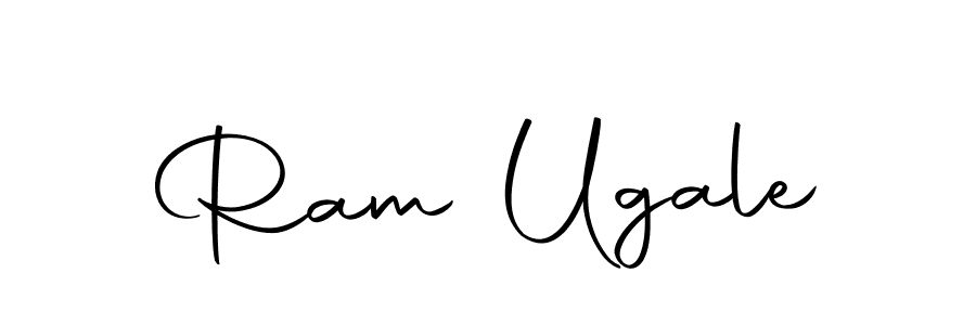 How to make Ram Ugale name signature. Use Autography-DOLnW style for creating short signs online. This is the latest handwritten sign. Ram Ugale signature style 10 images and pictures png