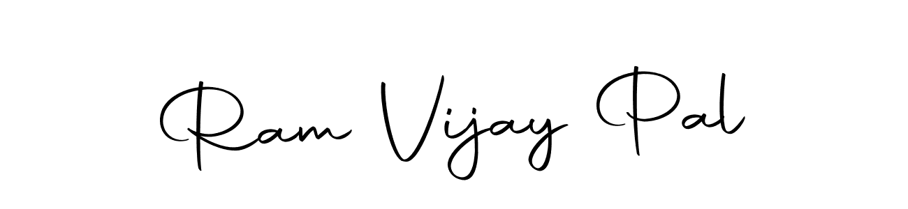 You should practise on your own different ways (Autography-DOLnW) to write your name (Ram Vijay Pal) in signature. don't let someone else do it for you. Ram Vijay Pal signature style 10 images and pictures png