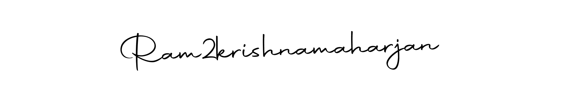 How to make Ram2krishnamaharjan name signature. Use Autography-DOLnW style for creating short signs online. This is the latest handwritten sign. Ram2krishnamaharjan signature style 10 images and pictures png