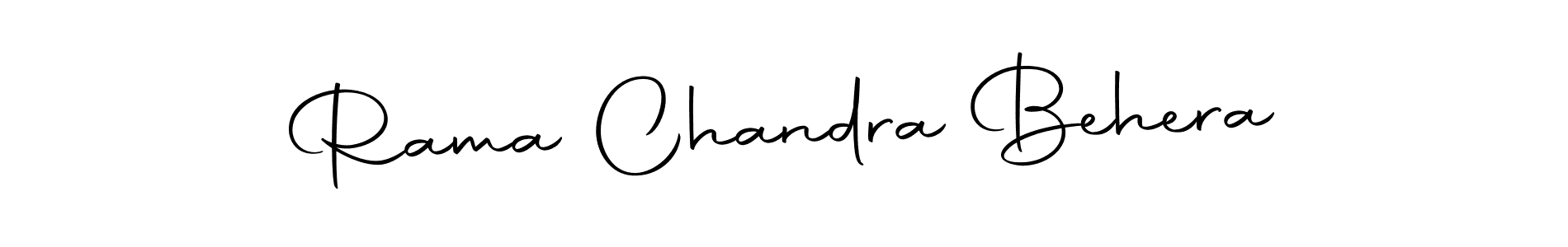 Create a beautiful signature design for name Rama Chandra Behera. With this signature (Autography-DOLnW) fonts, you can make a handwritten signature for free. Rama Chandra Behera signature style 10 images and pictures png