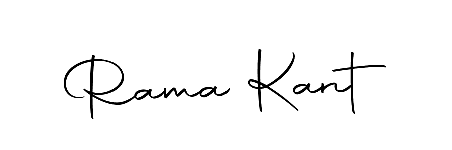 Design your own signature with our free online signature maker. With this signature software, you can create a handwritten (Autography-DOLnW) signature for name Rama Kant. Rama Kant signature style 10 images and pictures png