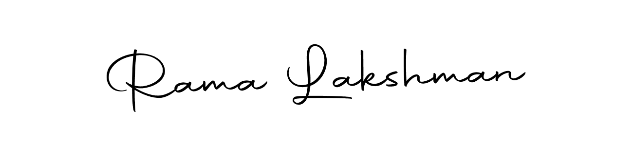 How to make Rama Lakshman name signature. Use Autography-DOLnW style for creating short signs online. This is the latest handwritten sign. Rama Lakshman signature style 10 images and pictures png