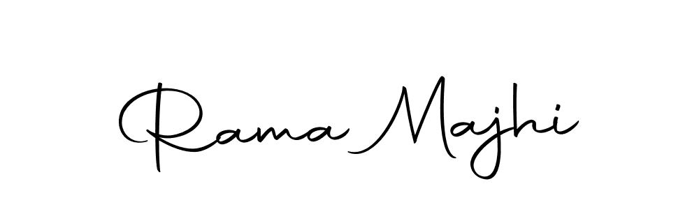 Design your own signature with our free online signature maker. With this signature software, you can create a handwritten (Autography-DOLnW) signature for name Rama Majhi. Rama Majhi signature style 10 images and pictures png