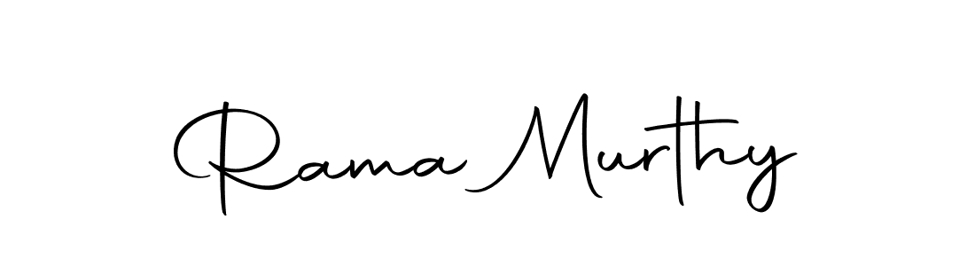 Create a beautiful signature design for name Rama Murthy. With this signature (Autography-DOLnW) fonts, you can make a handwritten signature for free. Rama Murthy signature style 10 images and pictures png