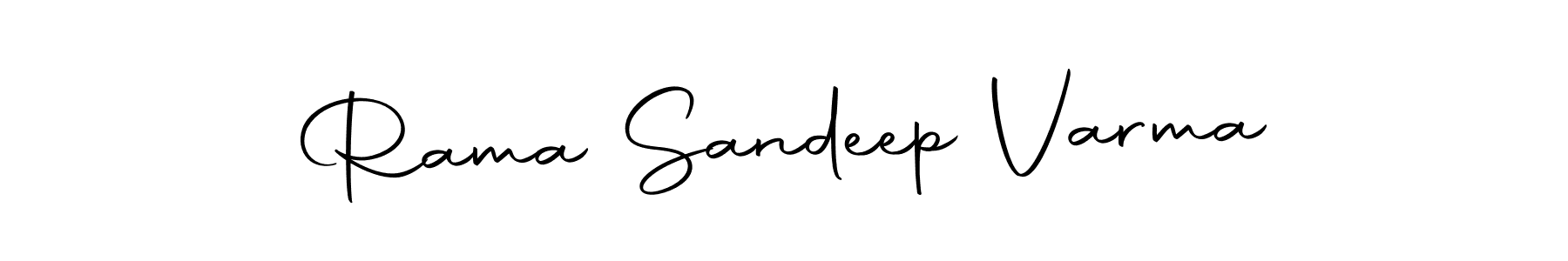 Make a beautiful signature design for name Rama Sandeep Varma. Use this online signature maker to create a handwritten signature for free. Rama Sandeep Varma signature style 10 images and pictures png