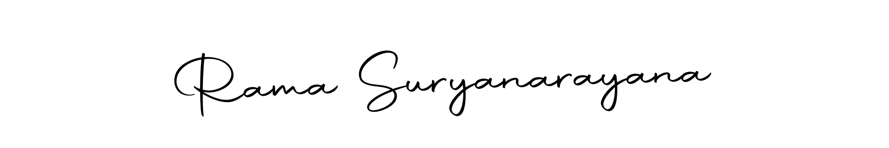 You should practise on your own different ways (Autography-DOLnW) to write your name (Rama Suryanarayana) in signature. don't let someone else do it for you. Rama Suryanarayana signature style 10 images and pictures png