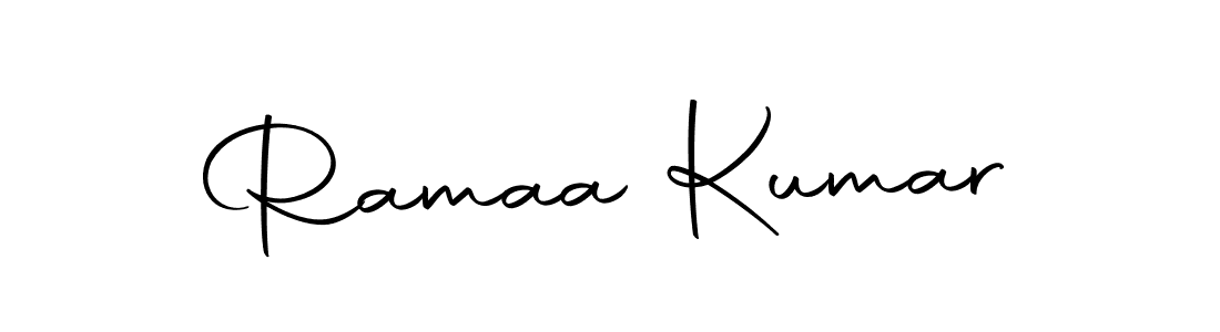 Make a beautiful signature design for name Ramaa Kumar. With this signature (Autography-DOLnW) style, you can create a handwritten signature for free. Ramaa Kumar signature style 10 images and pictures png