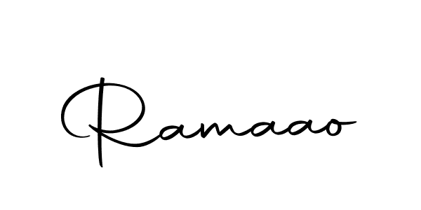 Create a beautiful signature design for name Ramaao. With this signature (Autography-DOLnW) fonts, you can make a handwritten signature for free. Ramaao signature style 10 images and pictures png