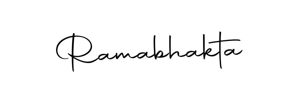 Ramabhakta stylish signature style. Best Handwritten Sign (Autography-DOLnW) for my name. Handwritten Signature Collection Ideas for my name Ramabhakta. Ramabhakta signature style 10 images and pictures png