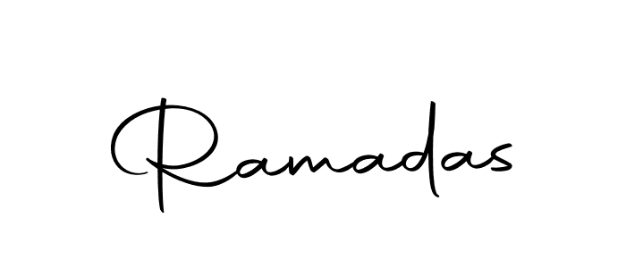 Make a beautiful signature design for name Ramadas. Use this online signature maker to create a handwritten signature for free. Ramadas signature style 10 images and pictures png