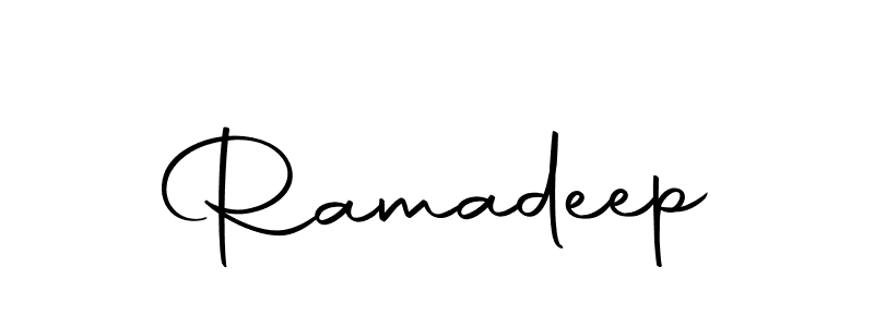 Also we have Ramadeep name is the best signature style. Create professional handwritten signature collection using Autography-DOLnW autograph style. Ramadeep signature style 10 images and pictures png