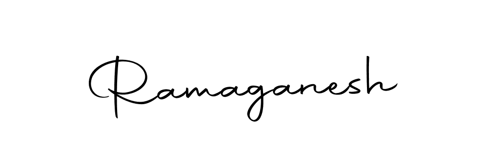 Use a signature maker to create a handwritten signature online. With this signature software, you can design (Autography-DOLnW) your own signature for name Ramaganesh. Ramaganesh signature style 10 images and pictures png