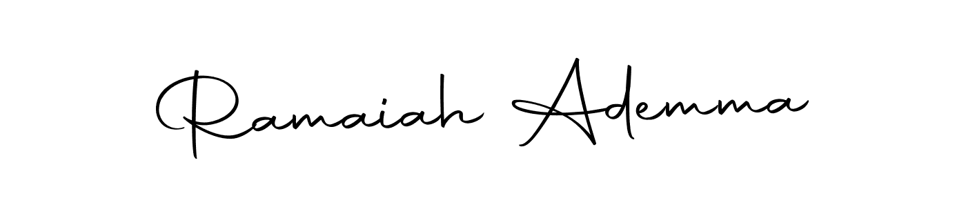 Here are the top 10 professional signature styles for the name Ramaiah Ademma. These are the best autograph styles you can use for your name. Ramaiah Ademma signature style 10 images and pictures png