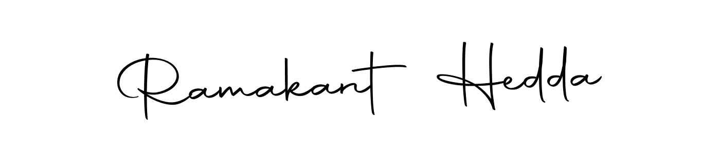 Design your own signature with our free online signature maker. With this signature software, you can create a handwritten (Autography-DOLnW) signature for name Ramakant Hedda. Ramakant Hedda signature style 10 images and pictures png