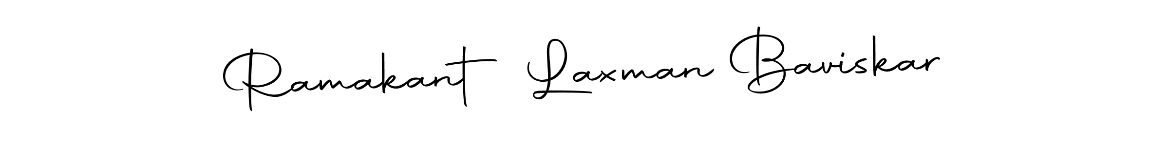 Make a beautiful signature design for name Ramakant Laxman Baviskar. Use this online signature maker to create a handwritten signature for free. Ramakant Laxman Baviskar signature style 10 images and pictures png