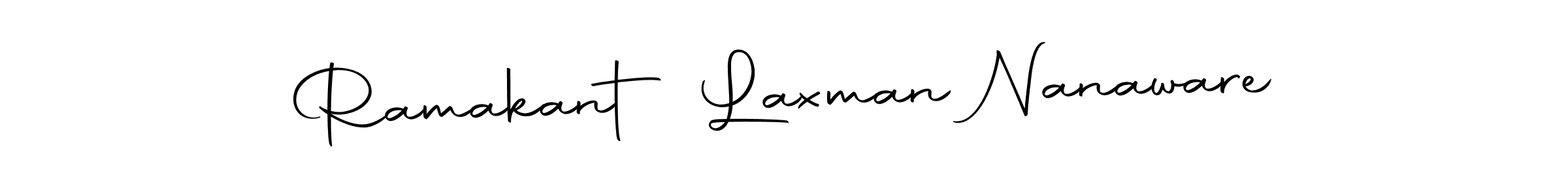 Ramakant Laxman Nanaware stylish signature style. Best Handwritten Sign (Autography-DOLnW) for my name. Handwritten Signature Collection Ideas for my name Ramakant Laxman Nanaware. Ramakant Laxman Nanaware signature style 10 images and pictures png