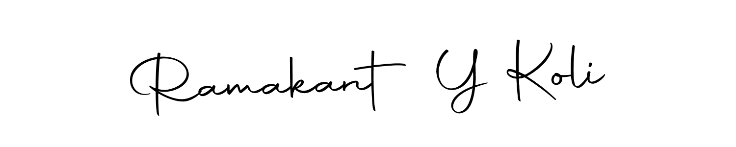 Also we have Ramakant Y Koli name is the best signature style. Create professional handwritten signature collection using Autography-DOLnW autograph style. Ramakant Y Koli signature style 10 images and pictures png