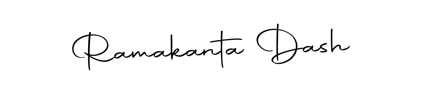 Create a beautiful signature design for name Ramakanta Dash. With this signature (Autography-DOLnW) fonts, you can make a handwritten signature for free. Ramakanta Dash signature style 10 images and pictures png