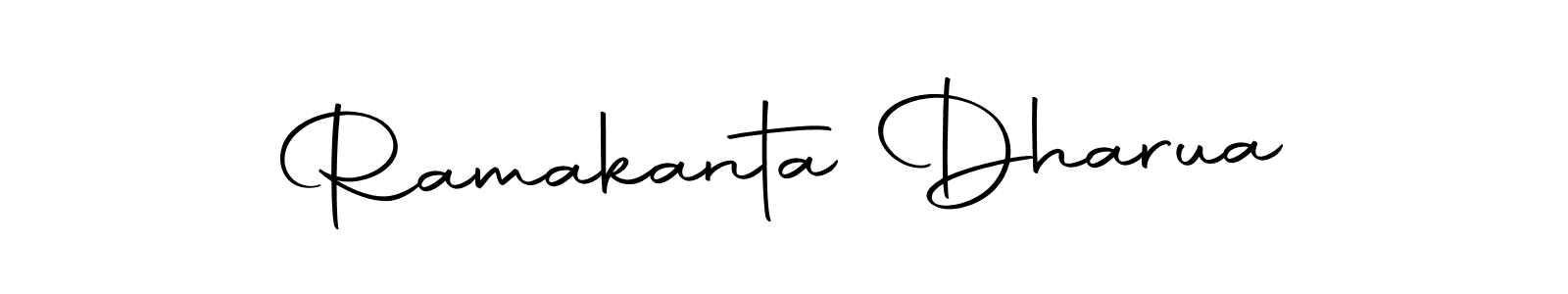 Use a signature maker to create a handwritten signature online. With this signature software, you can design (Autography-DOLnW) your own signature for name Ramakanta Dharua. Ramakanta Dharua signature style 10 images and pictures png