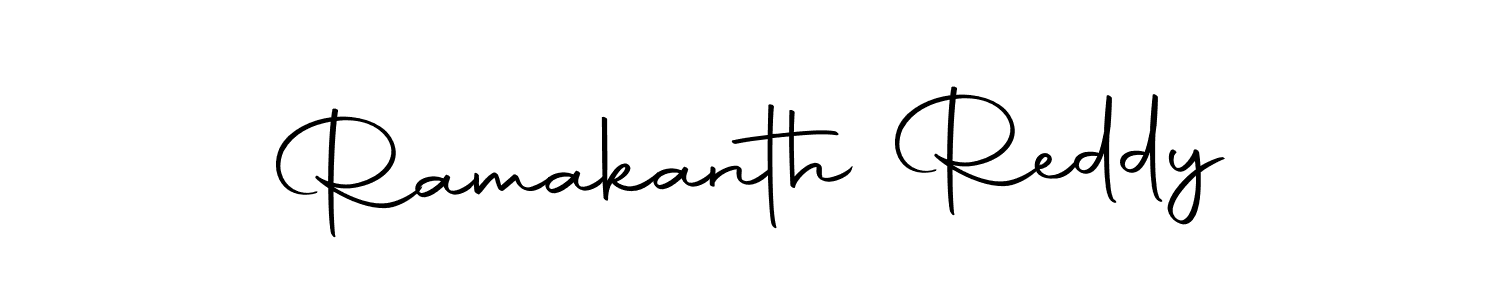 Use a signature maker to create a handwritten signature online. With this signature software, you can design (Autography-DOLnW) your own signature for name Ramakanth Reddy. Ramakanth Reddy signature style 10 images and pictures png